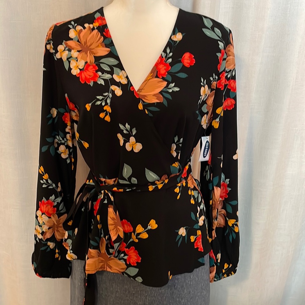 Old Navy Wrap Blouse